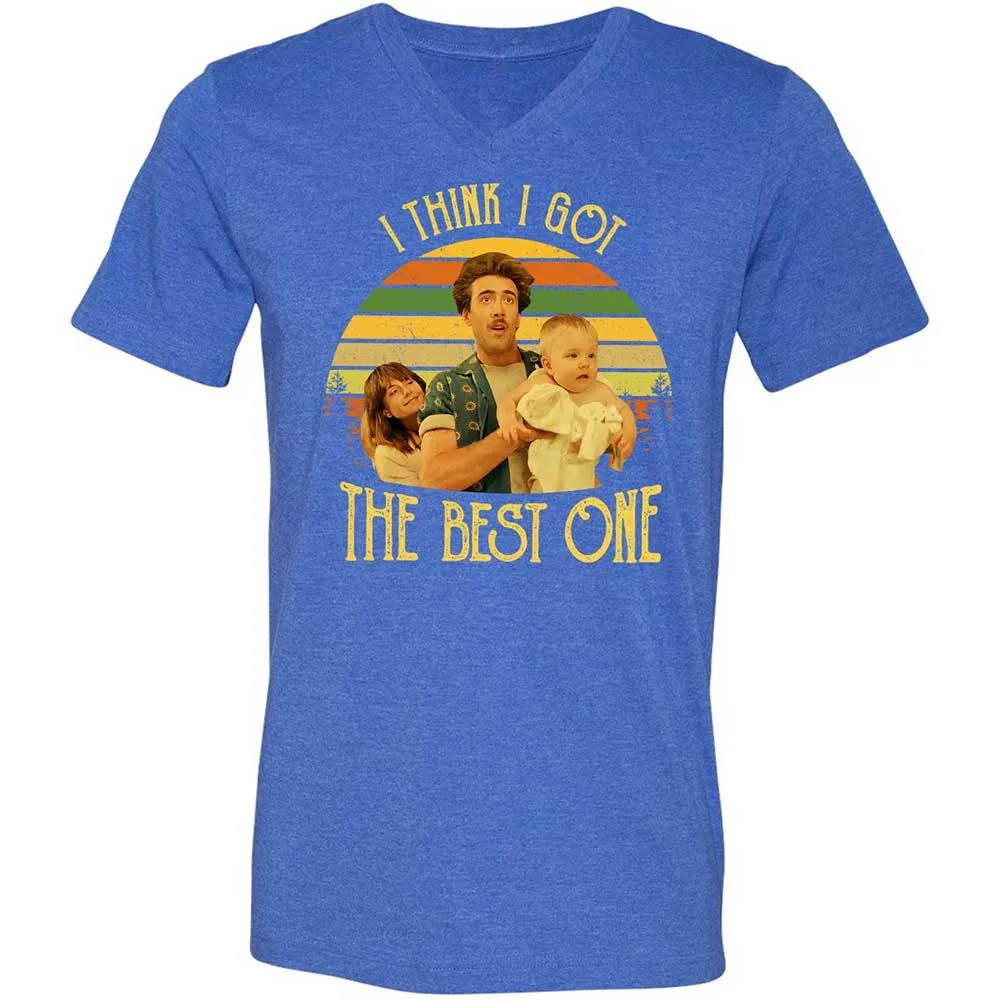 Unisex V-Neck T-Shirt - U8265BWB - Heather True Royal - 5