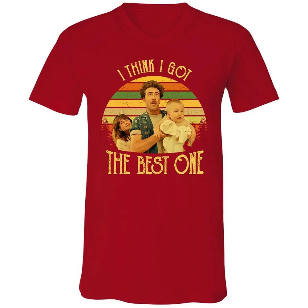 Unisex V-Neck T-Shirt - U8265BWB - Red - 6