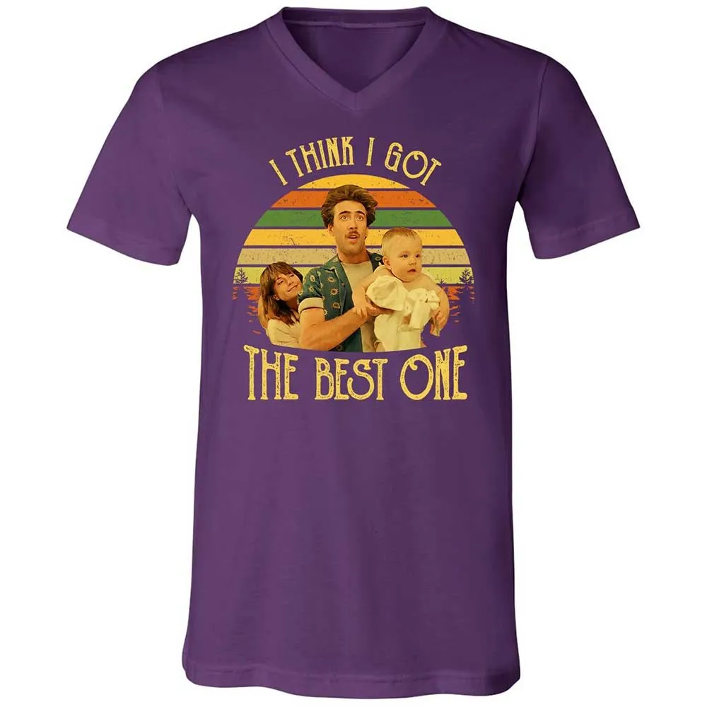 Unisex V-Neck T-Shirt - U8265BWB - Team Purple - 10