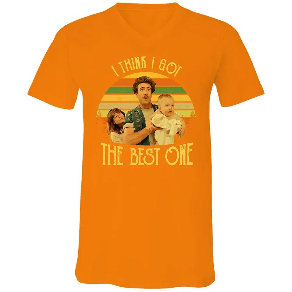 Unisex V-Neck T-Shirt - U8265BWB - Orange - 12