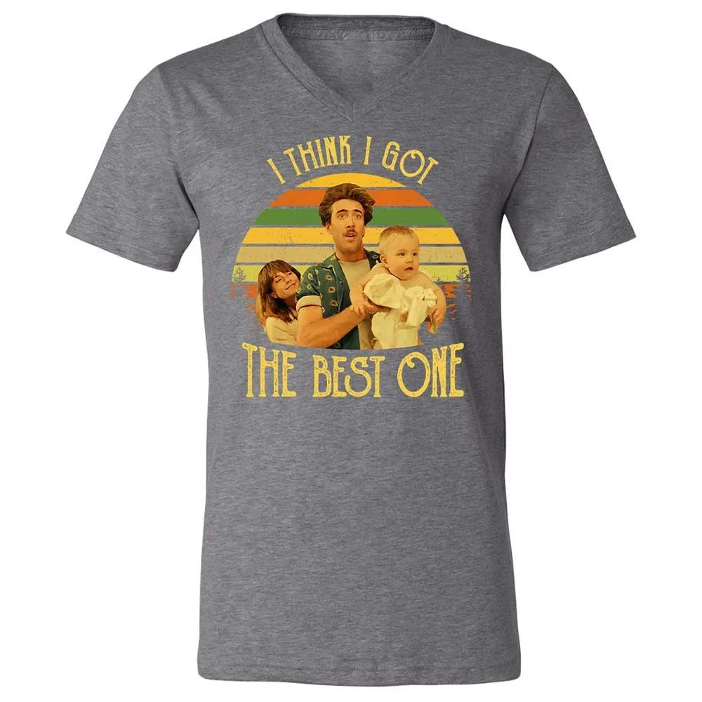 Unisex V-Neck T-Shirt - U8265BWB - Deep Heather - 14
