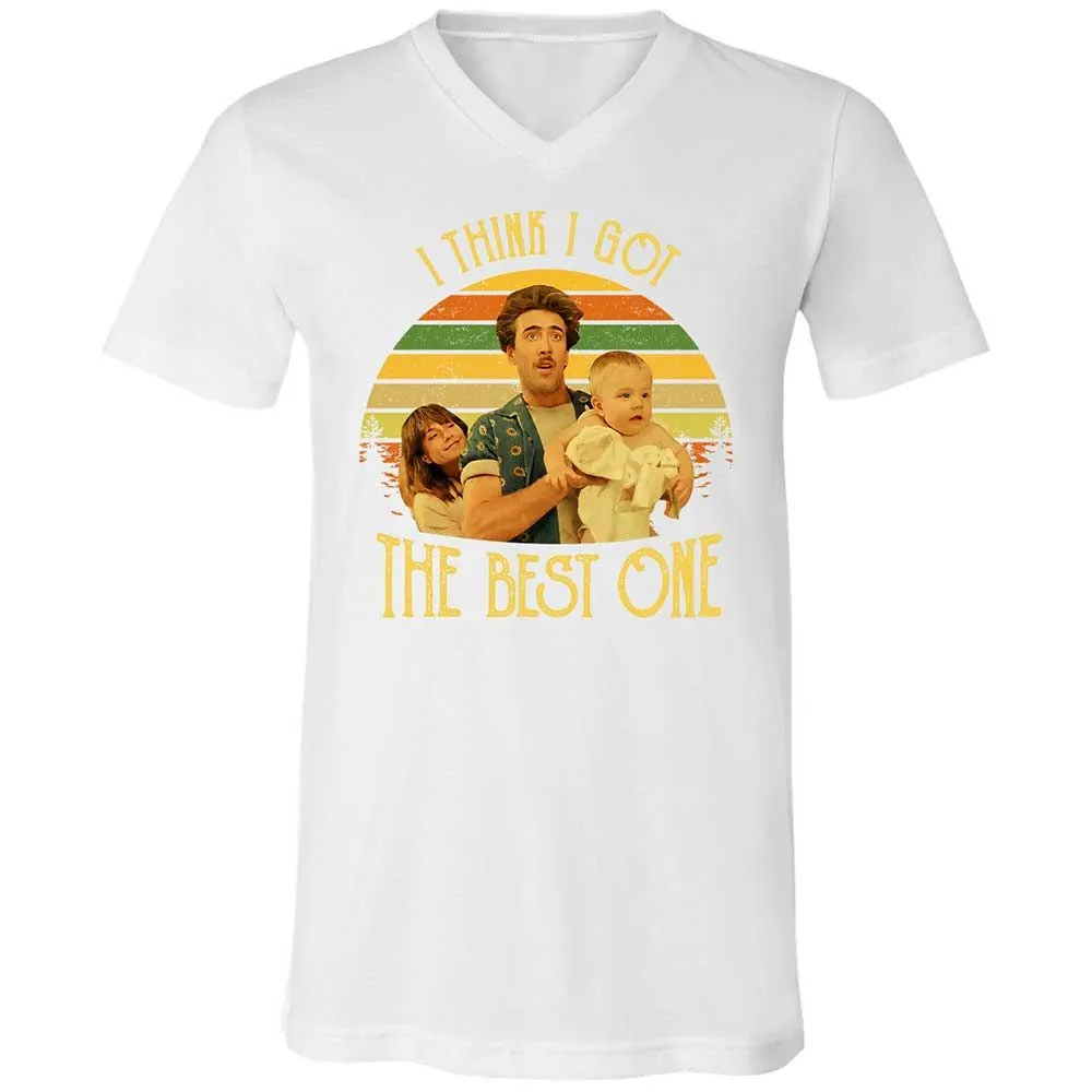 Unisex V-Neck T-Shirt - U8265BWB - White - 16