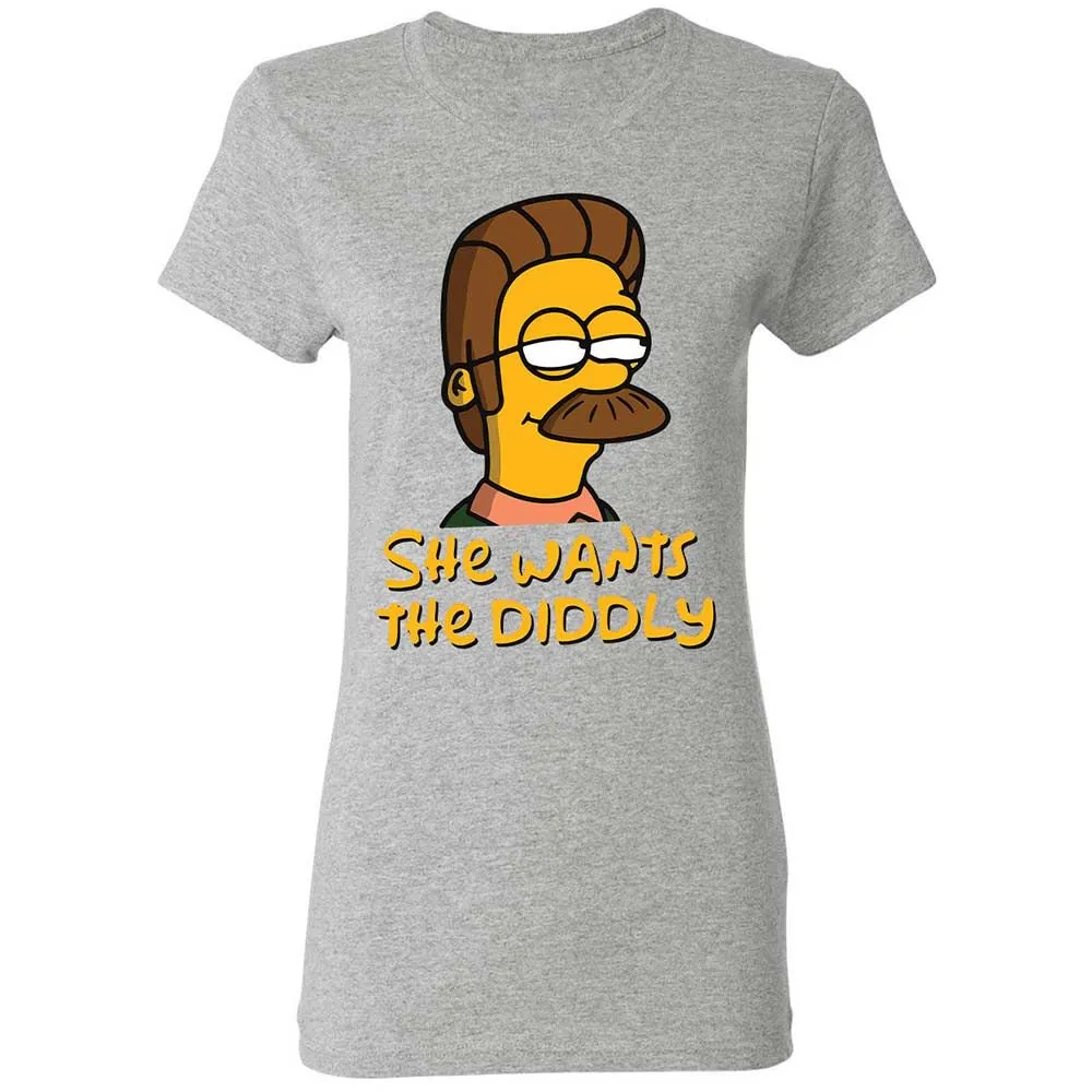 She Wants The Diddly - Sport Grey - 2