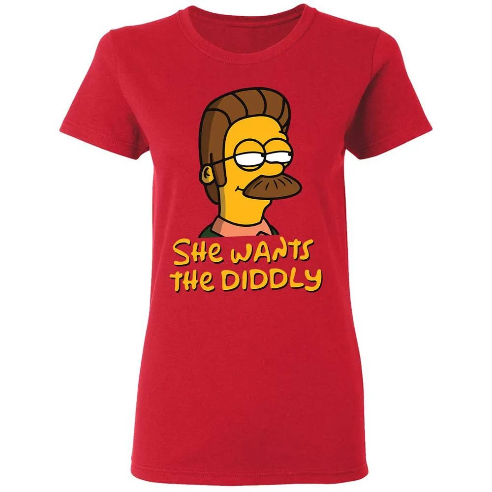 She Wants The Diddly - Red - 9