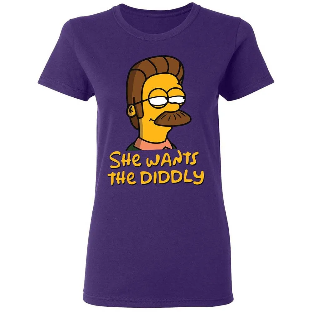She Wants The Diddly - Purple - 11