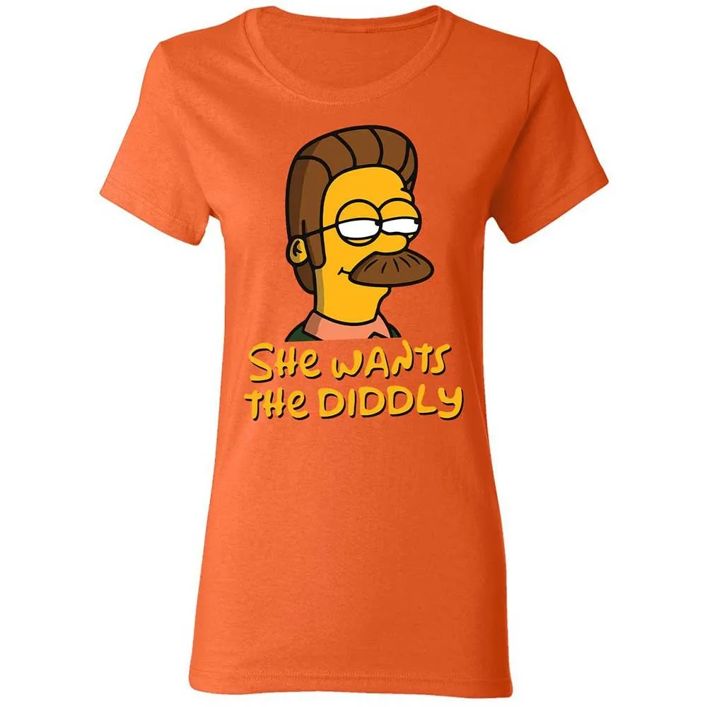 She Wants The Diddly - Orange - 12