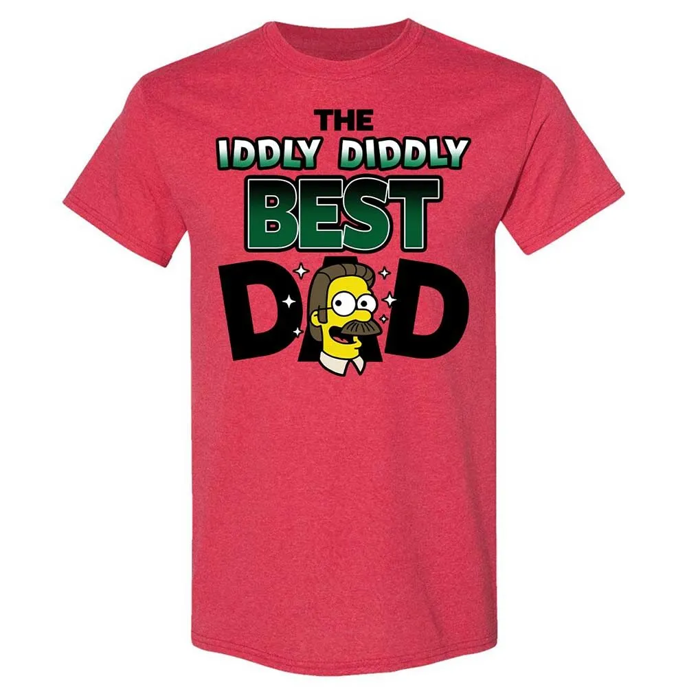 The Iddly diddly best dad - Heather Red - 9