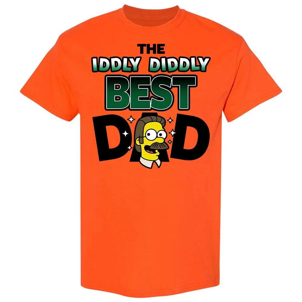 The Iddly diddly best dad - Orange - 14