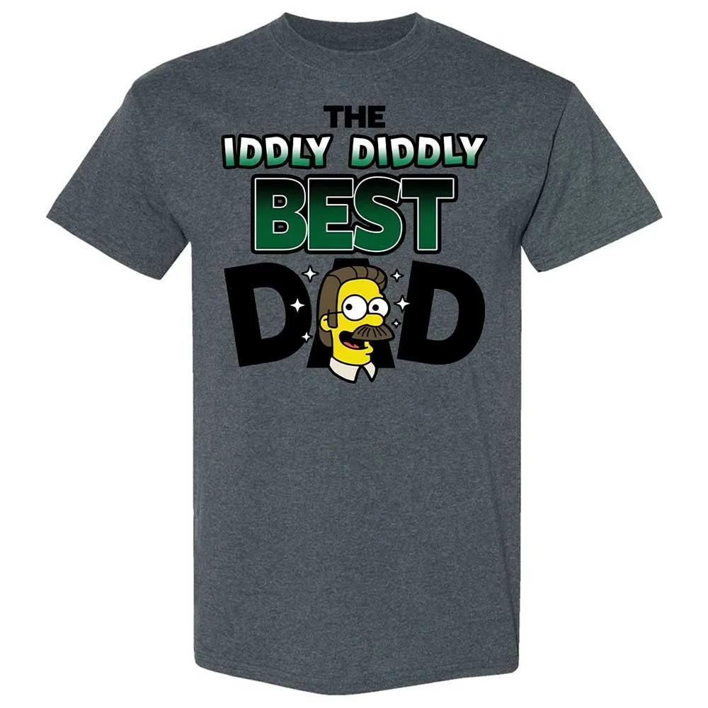 The Iddly diddly best dad - Dark Heather - 19