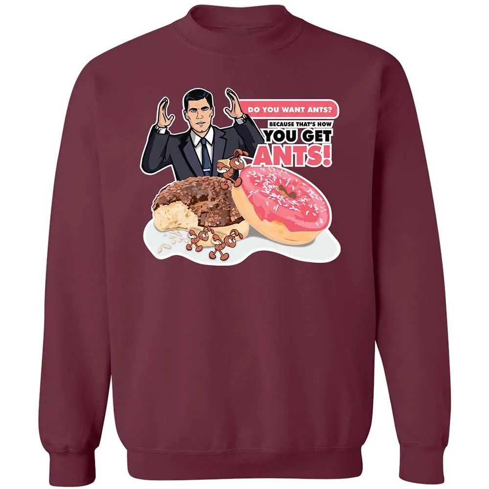 Do you want ants - Maroon - 8