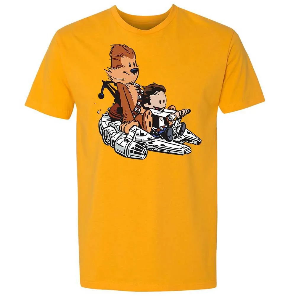 Han and Chewie - Gold - 9