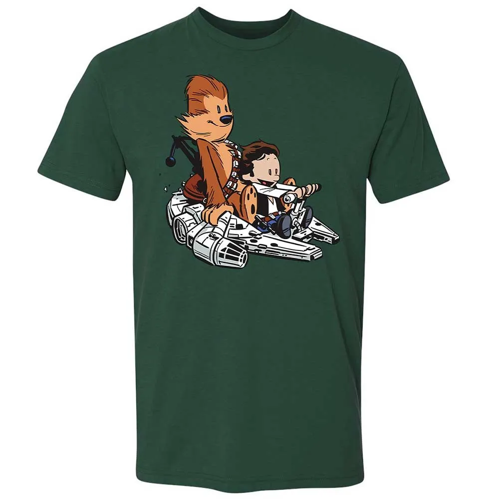 Han and Chewie - Forest Green - 16