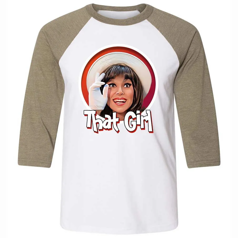 Unisex 3/4 Baseball Tee - F7KRMB9Z - White/Heather Olive - 4