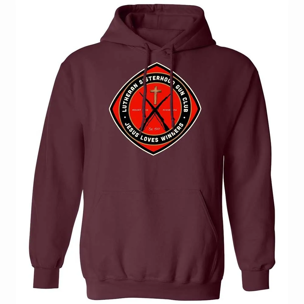 Lutheran Sisterhood Gun Club - Maroon - 7