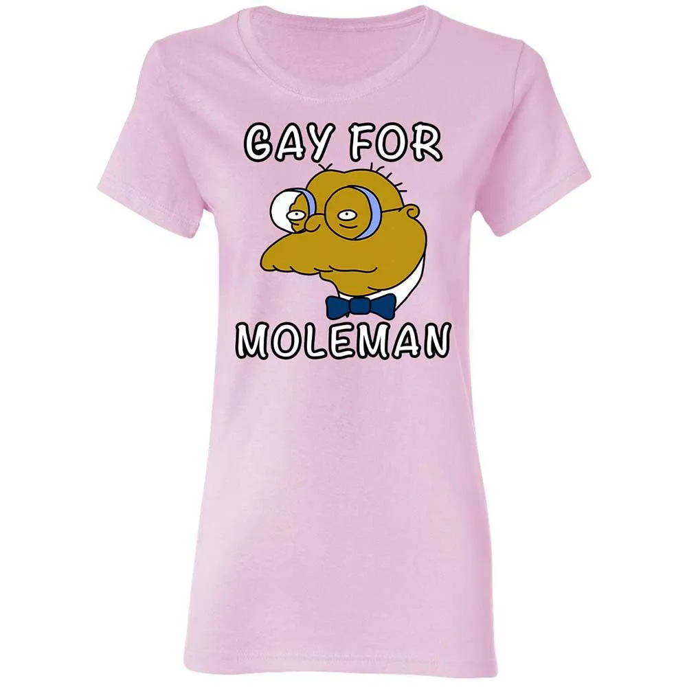 Gay for Moleman - Light Pink - 3