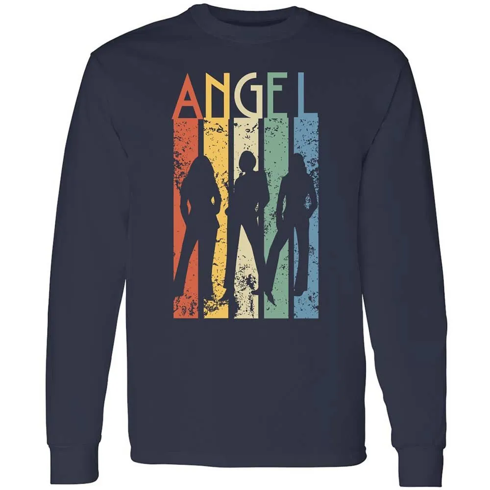 Long Sleeve T-Shirt - WJ6KZSRD - Navy - 2