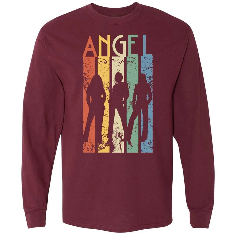 Long Sleeve T-Shirt - WJ6KZSRD - Maroon - 6