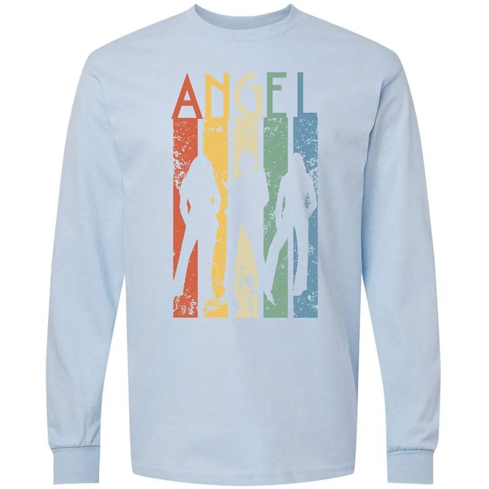 Long Sleeve T-Shirt - WJ6KZSRD - Light Blue - 18