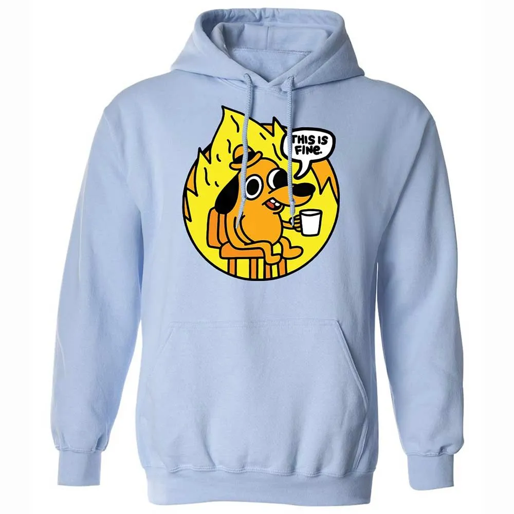 This is Fine - Light Blue - 5