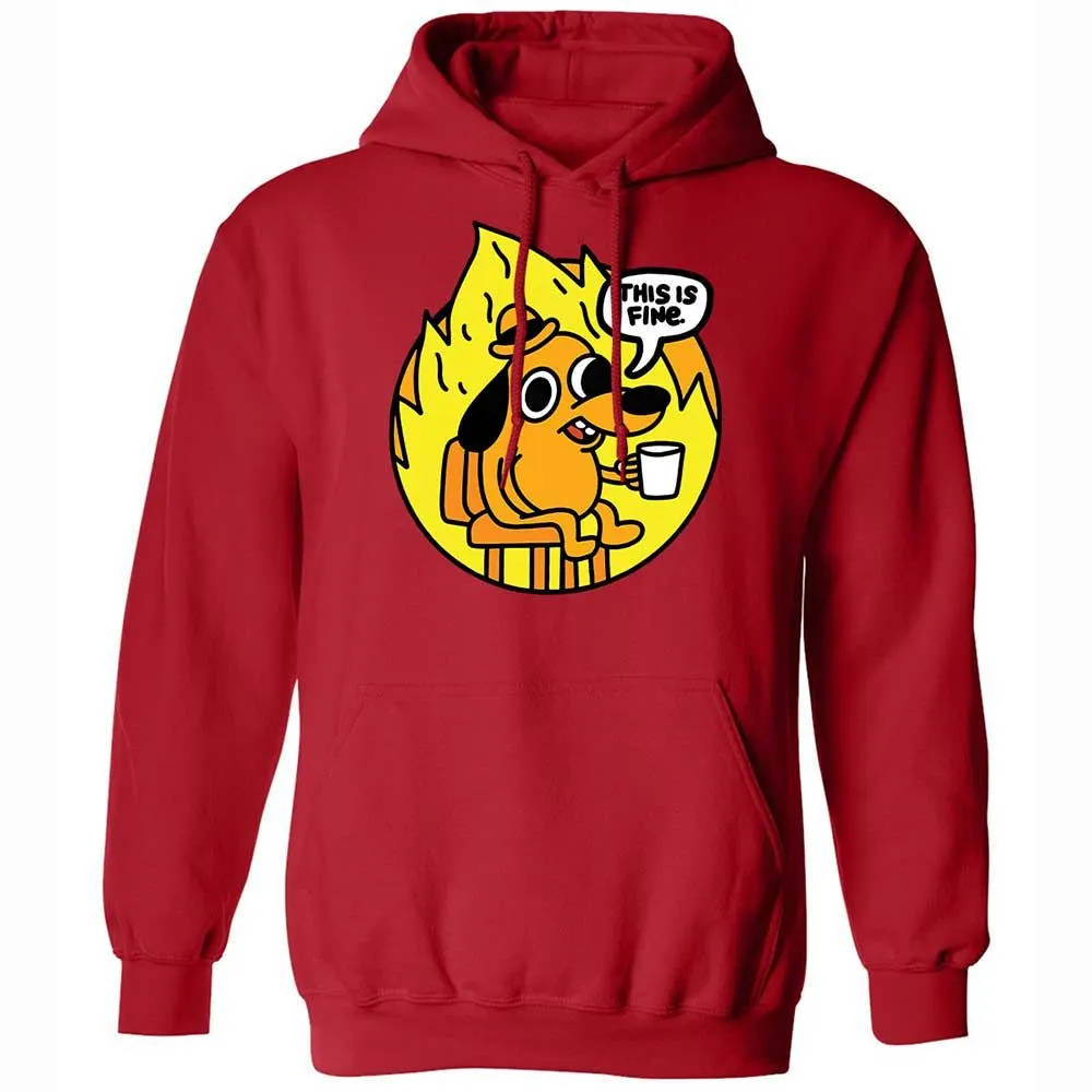 This is Fine - Red - 9