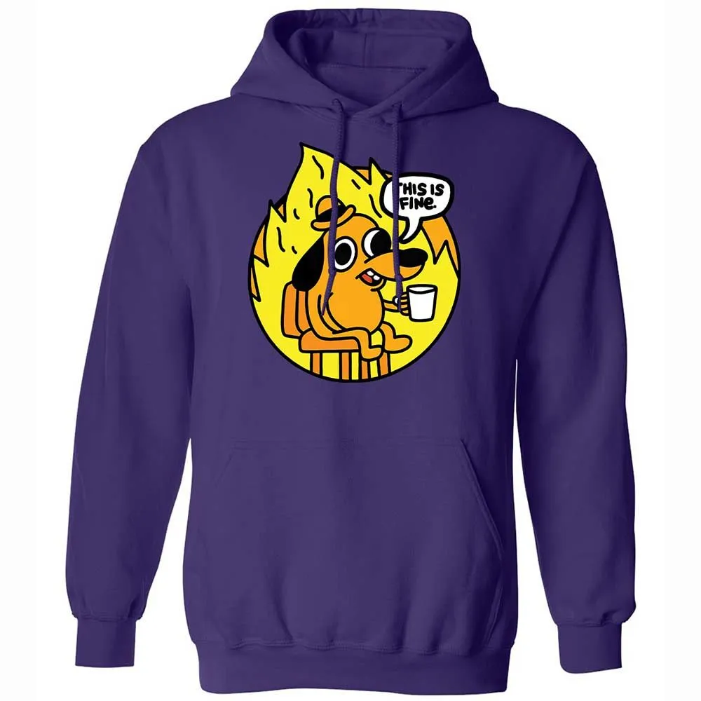 This is Fine - Purple - 10