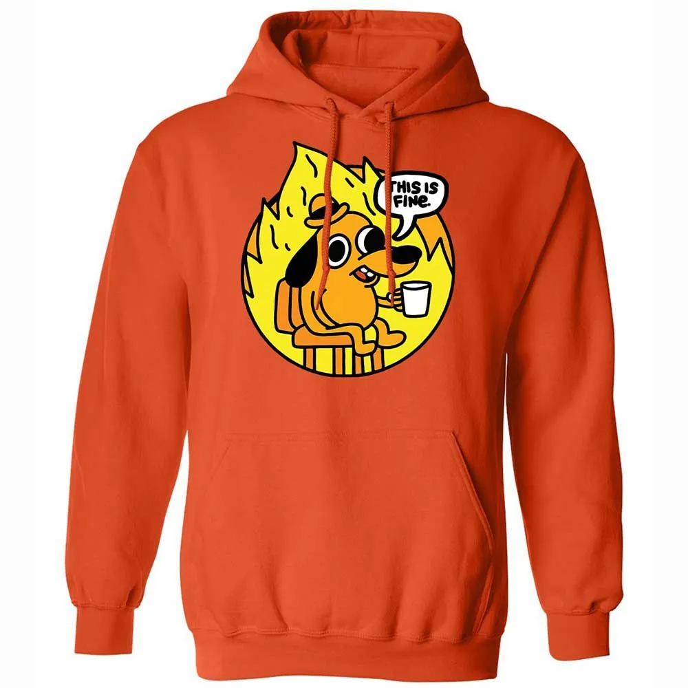 This is Fine - Orange - 12