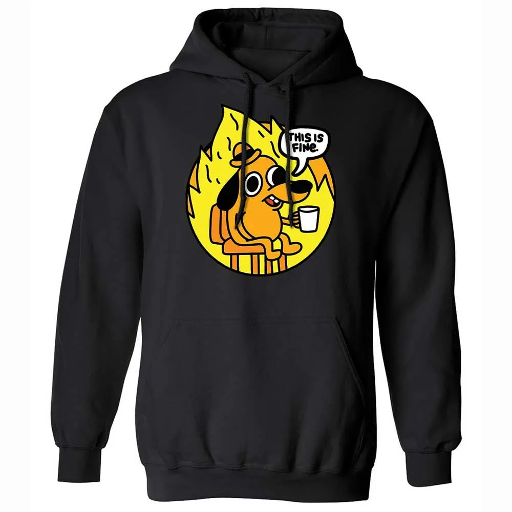 This is Fine - Black - 14