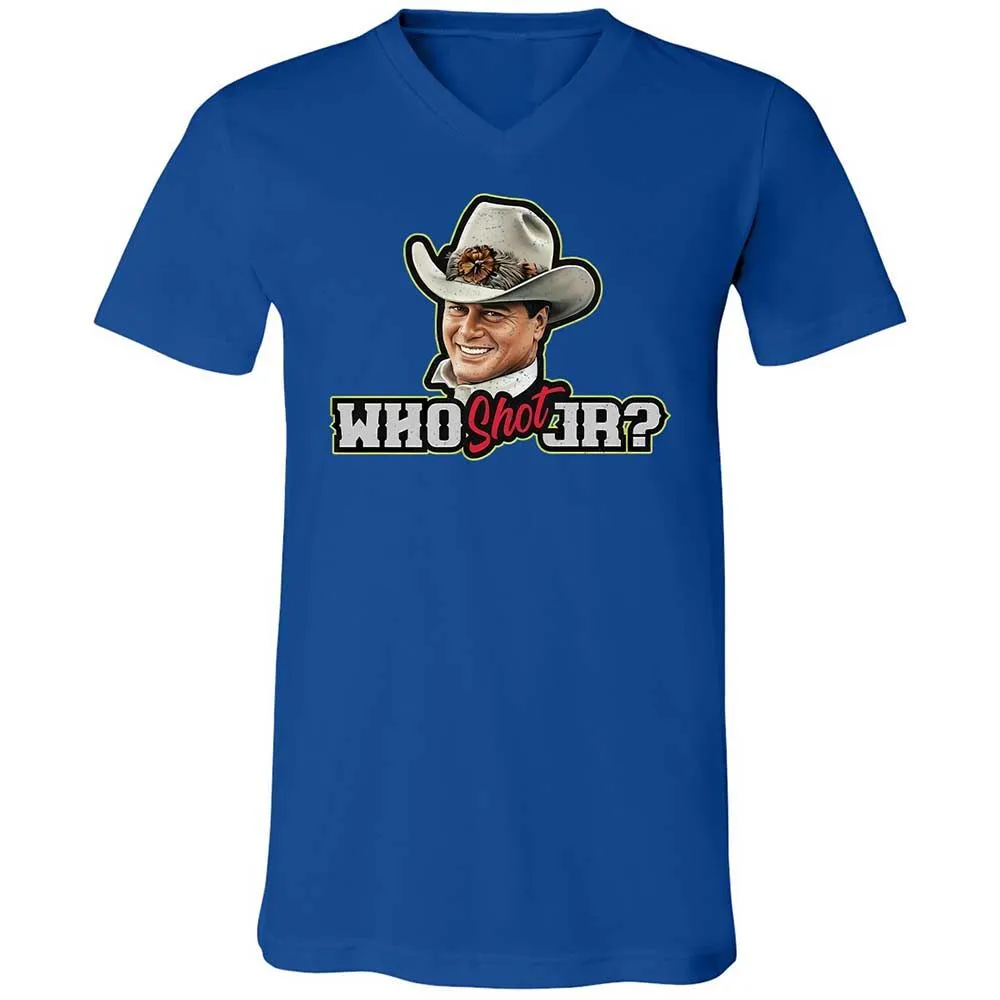 Unisex V-Neck T-Shirt - T8FZ3HSV - True Royal - 4