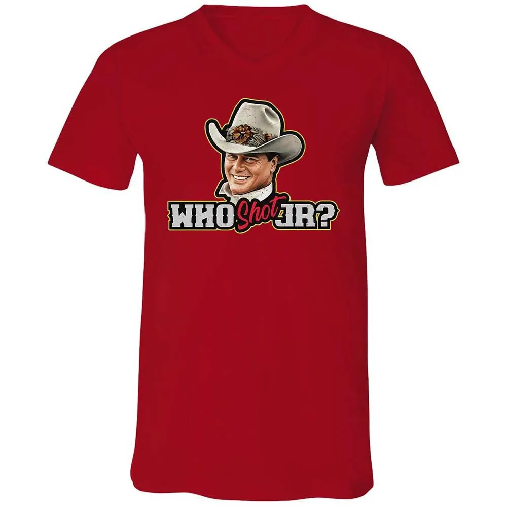 Unisex V-Neck T-Shirt - T8FZ3HSV - Red - 6
