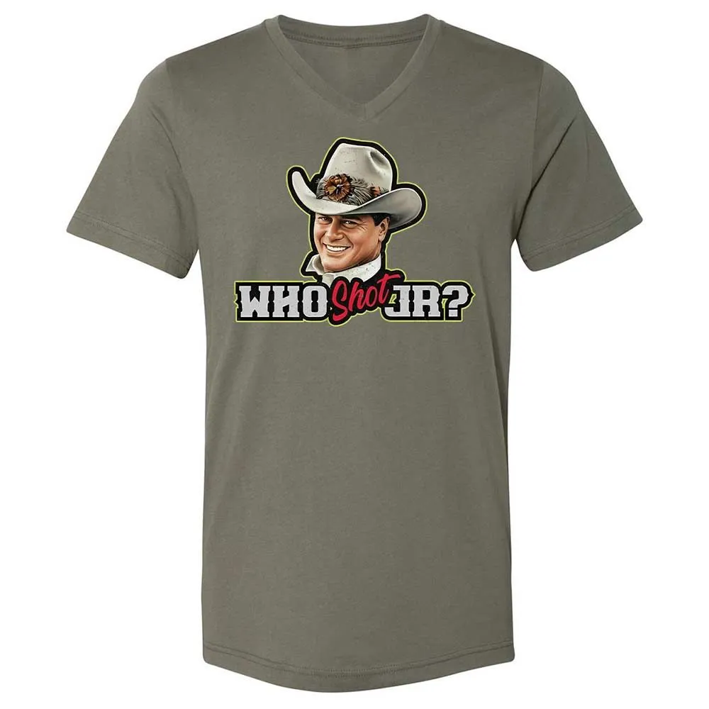 Unisex V-Neck T-Shirt - T8FZ3HSV - Military Green - 11