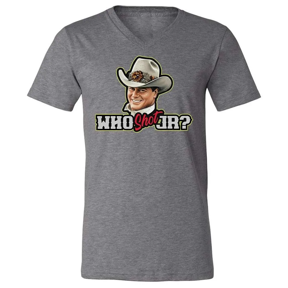 Unisex V-Neck T-Shirt - T8FZ3HSV - Deep Heather - 14