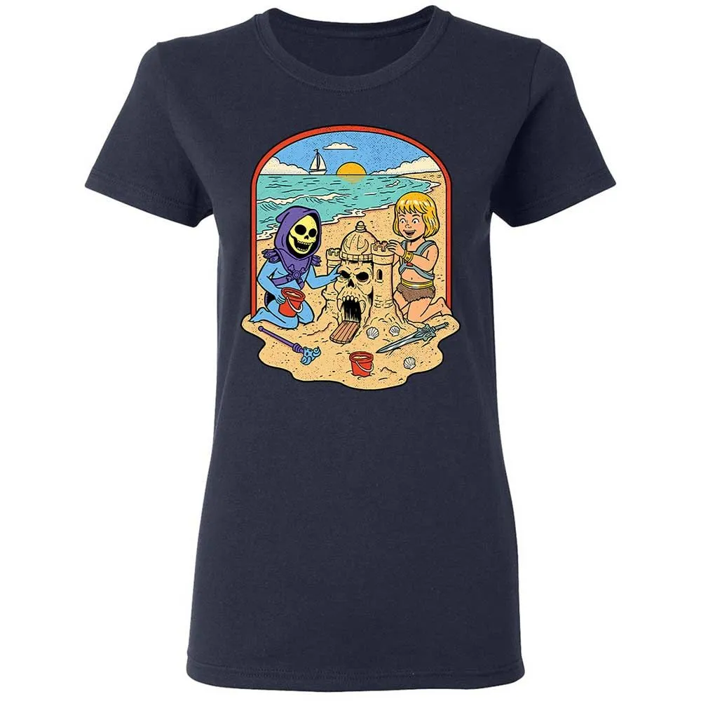 Women's T-Shirt - YNUF8AXW - Navy - 2