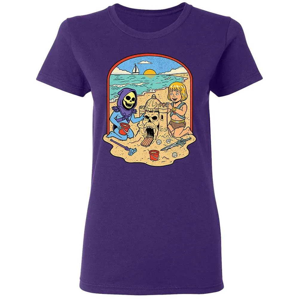Women's T-Shirt - YNUF8AXW - Purple - 10