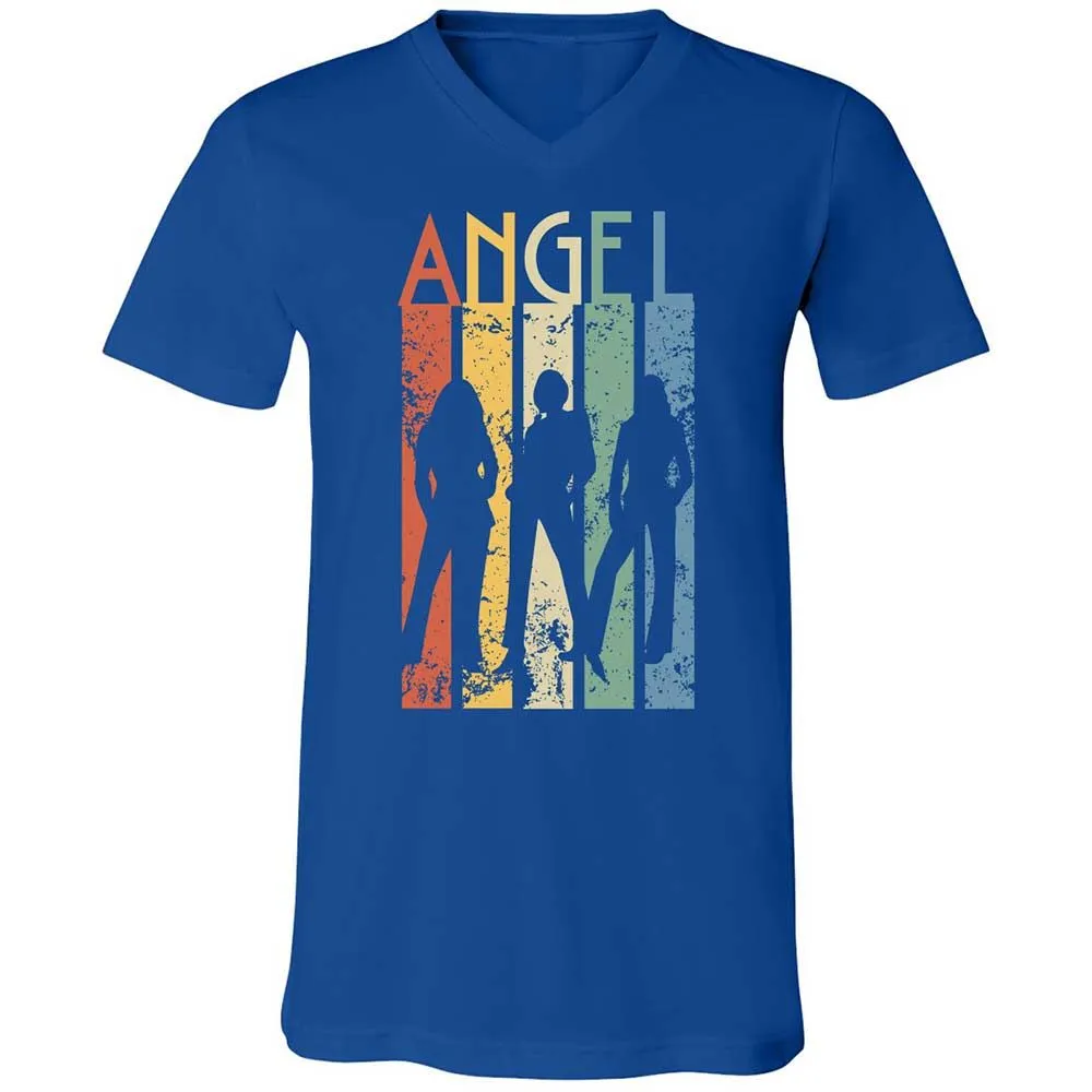 Unisex V-Neck T-Shirt - 33B4YM4W - True Royal - 4