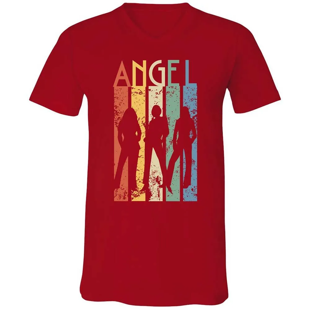 Unisex V-Neck T-Shirt - 33B4YM4W - Red - 6
