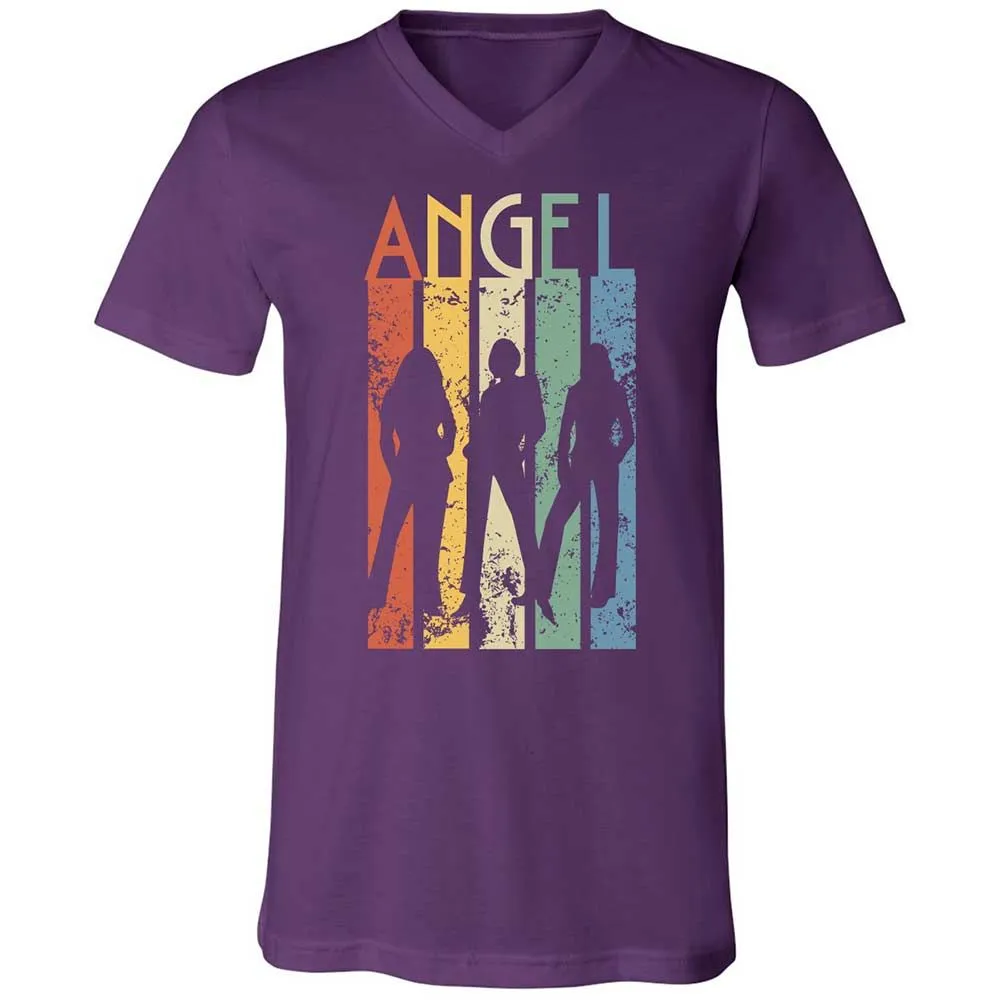 Unisex V-Neck T-Shirt - 33B4YM4W - Team Purple - 10