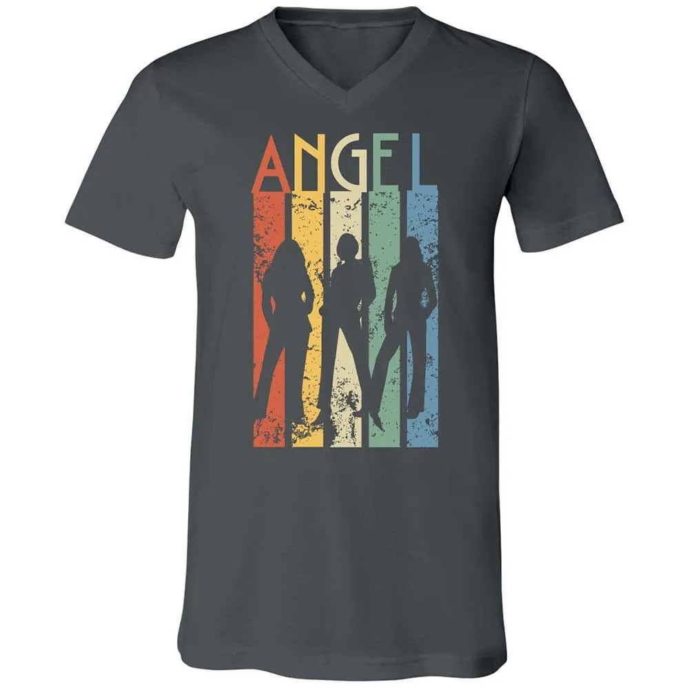 Unisex V-Neck T-Shirt - 33B4YM4W - Asphalt - 13