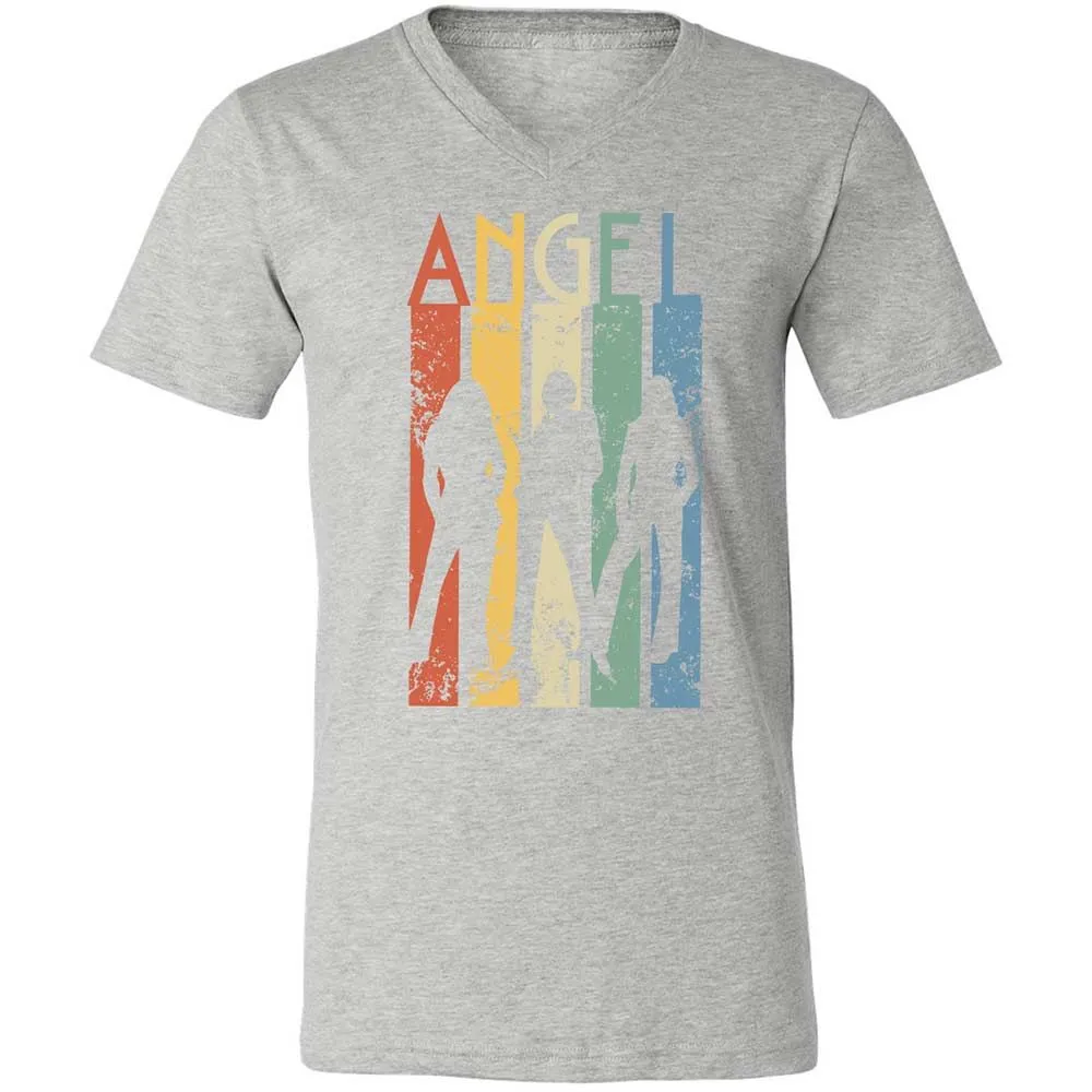 Unisex V-Neck T-Shirt - 33B4YM4W - Athletic Heather - 15