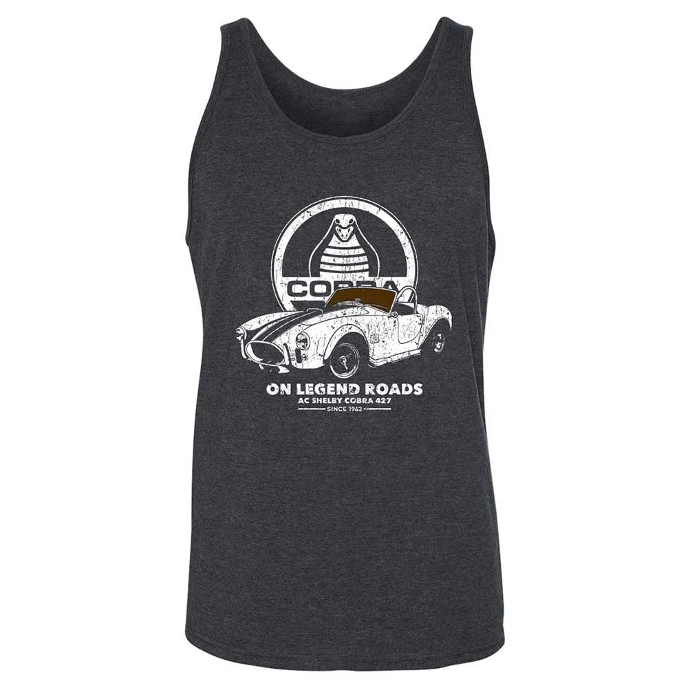 Unisex Jersey Tank - 7WRA5CPN - Dark Grey Heather - 5