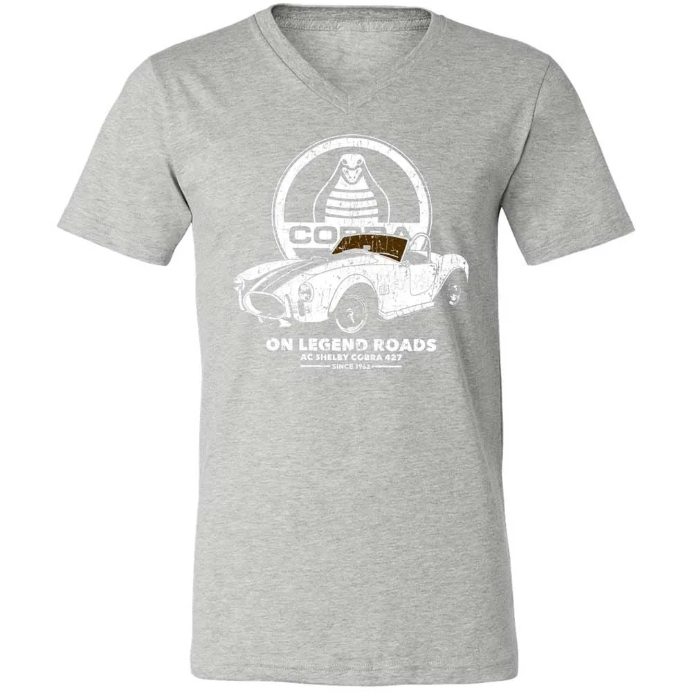 Unisex V-Neck T-Shirt - 3B31WVN8 - Athletic Heather - 15