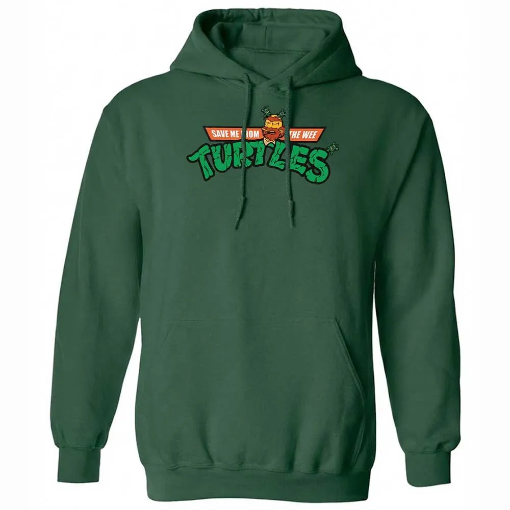 Save Me From The Wee Turtles - Forest Green - 16