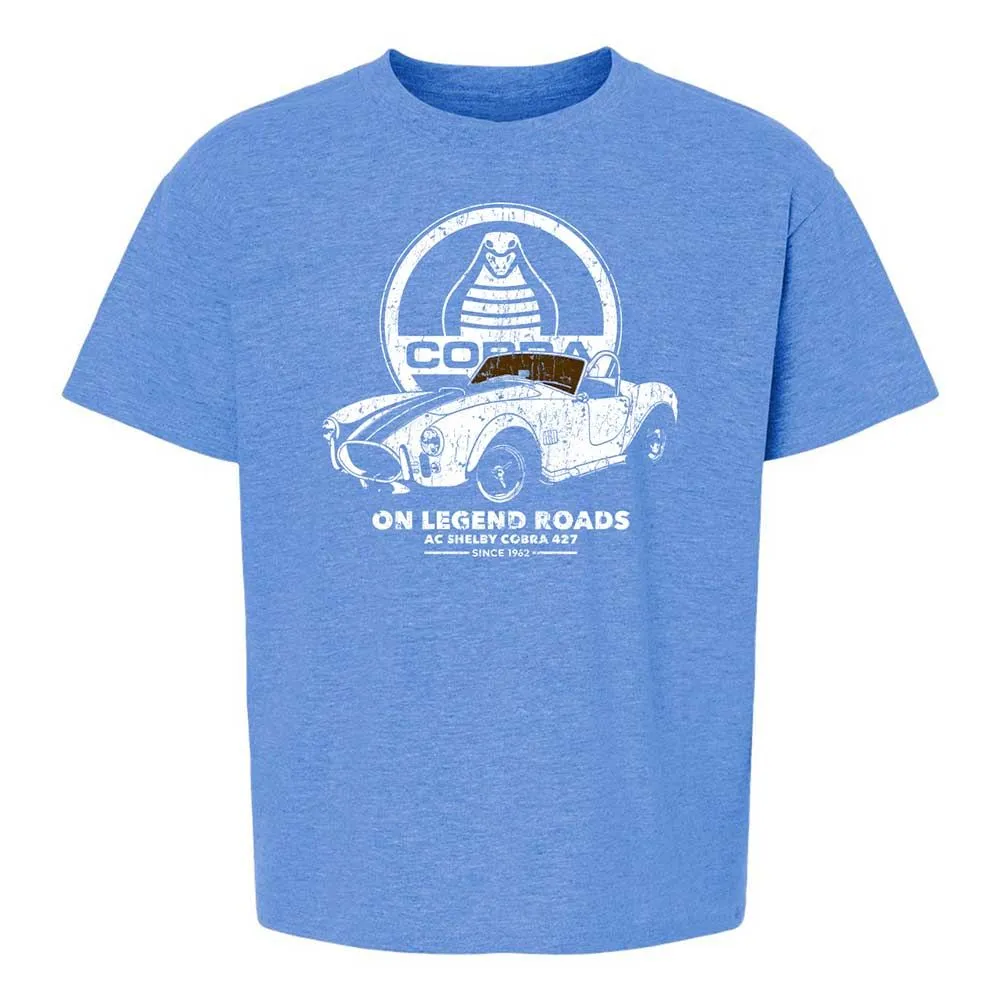 Kids T-Shirt - 9V3ZCR21 - Heather Royal - 13