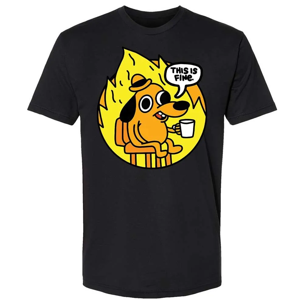 This is Fine - Black - 14