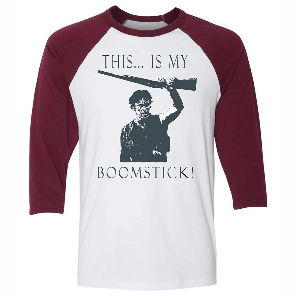 Boomstick - White/Maroon - 7