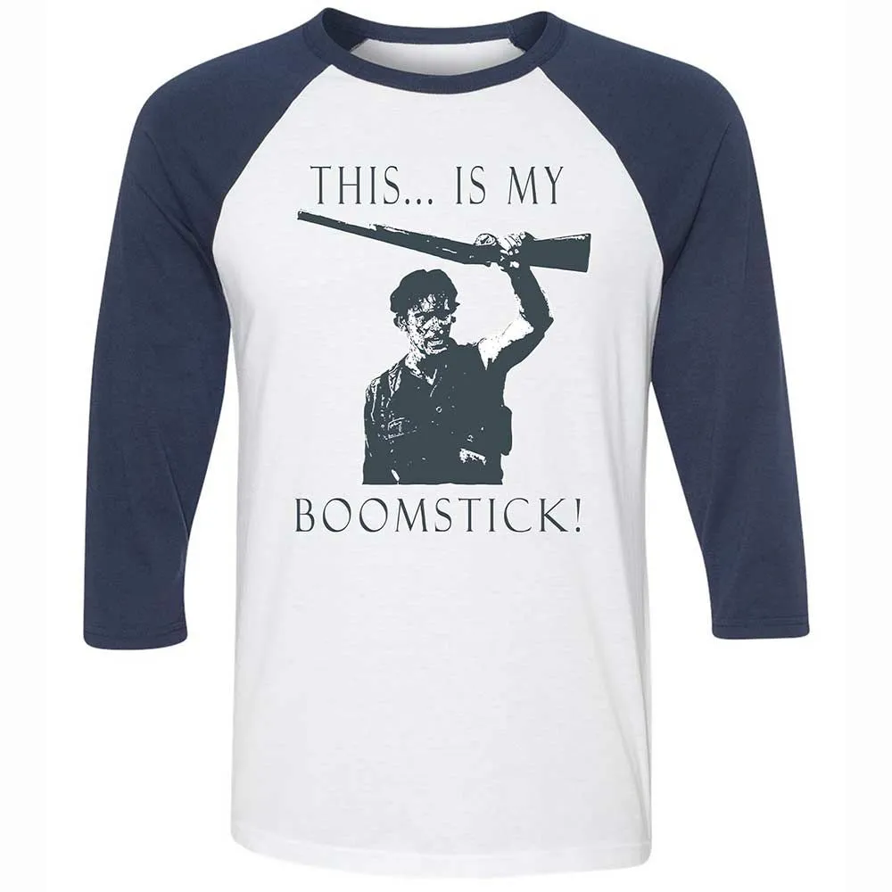 Boomstick - White/Navy - 8