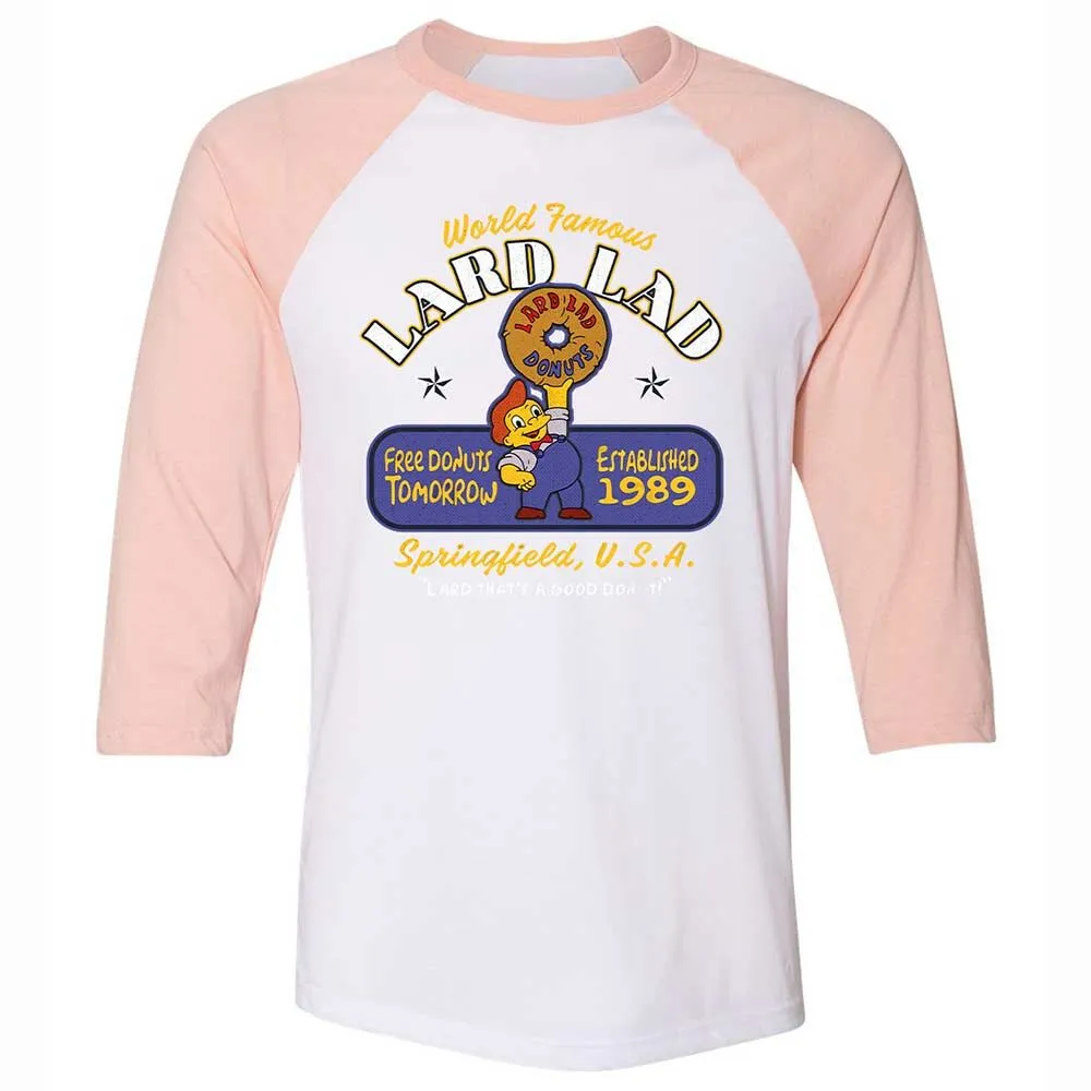 Unisex 3/4 Baseball Tee - 7GNV4PNK - White/Heather Peach - 5