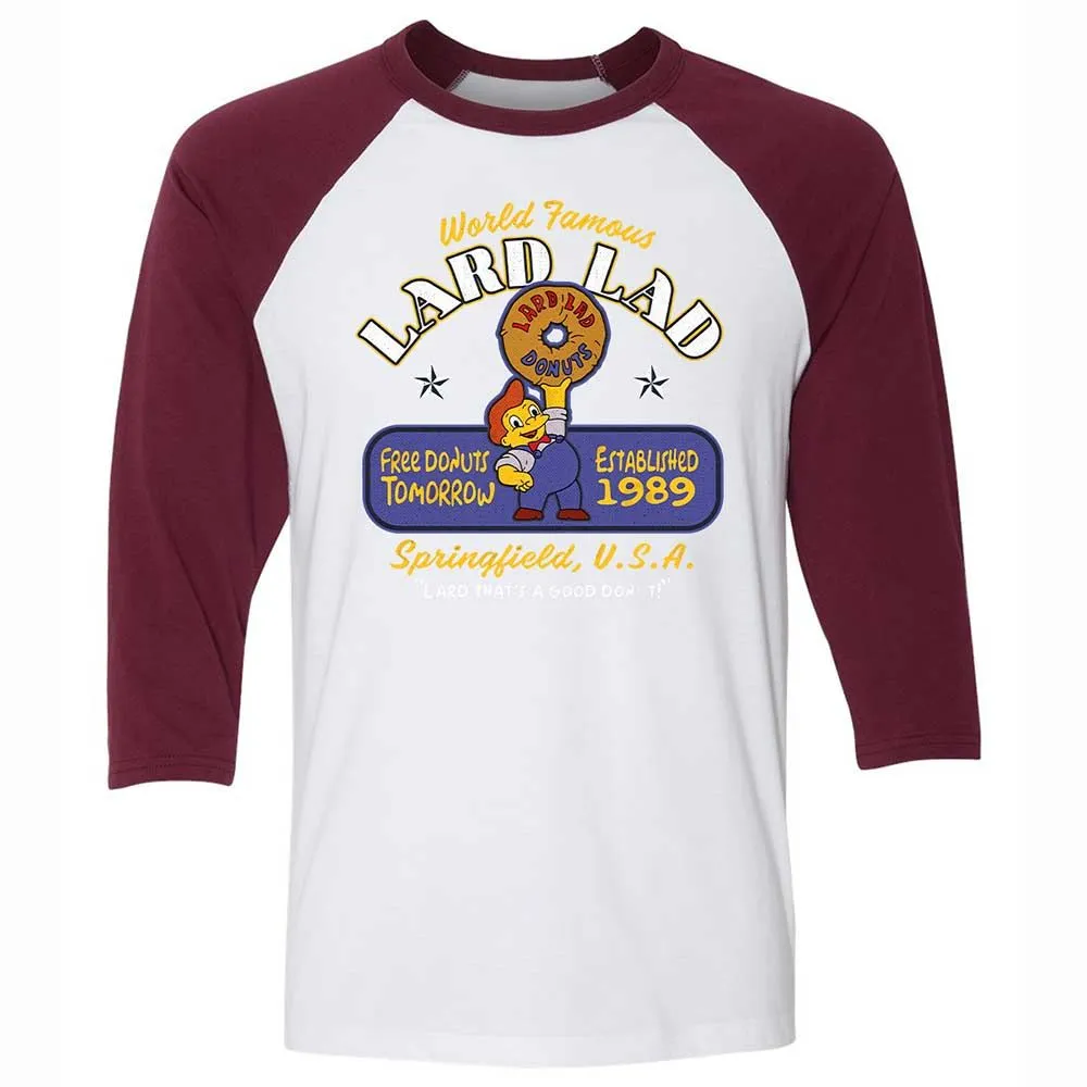 Unisex 3/4 Baseball Tee - 7GNV4PNK - White/Maroon - 7