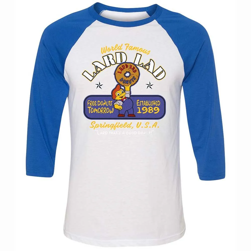 Unisex 3/4 Baseball Tee - 7GNV4PNK - White/True Royal - 10