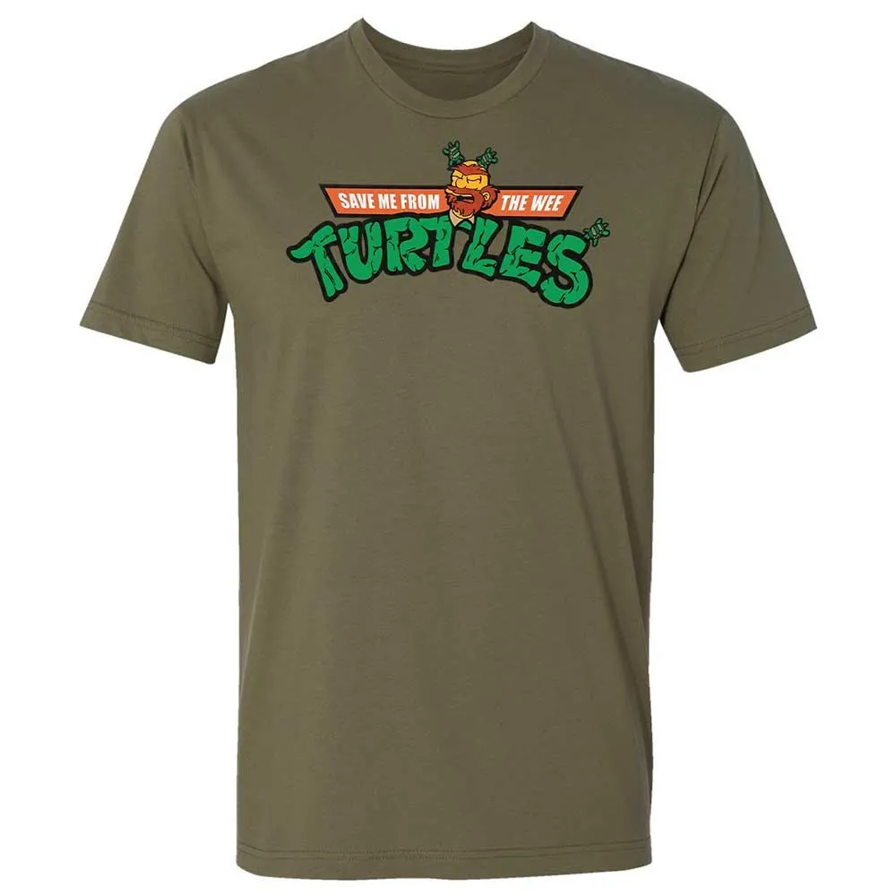 Save Me From The Wee Turtles - Military Green - 12