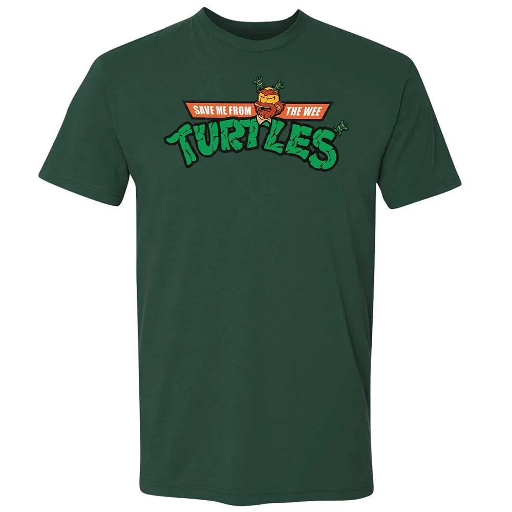 Save Me From The Wee Turtles - Forest Green - 16